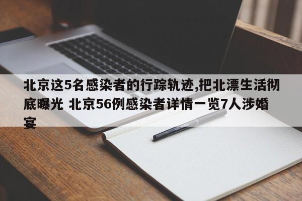 北京这5名感染者的行踪轨迹,把北漂生活彻底曝光 北京56例感染者详情一览7人涉婚宴